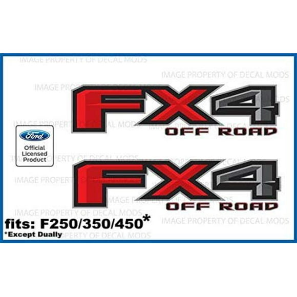 2004 Ford F150 FX4 Off Road Decals Truck Stickers FG offroad 4x4 bed gray grey 2004 Ford F150 FX4 Off Road Decals Truck Stickers FG offroad 4x4 bed gray grey